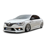 Renault Megane 4 Hb / Sedan (2016-2020) Abt Style Ön Tampon Ek (Plastik)
